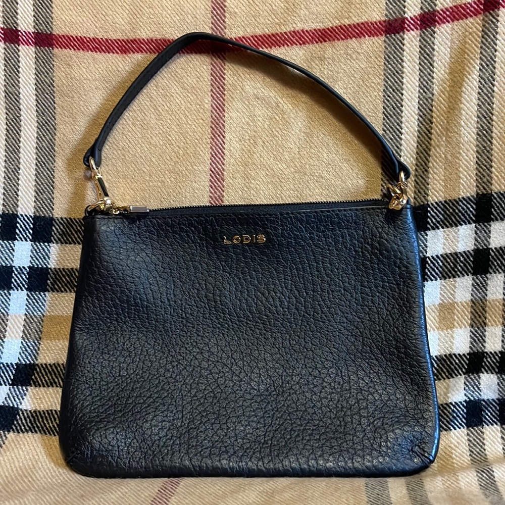 Lodis small leather handbag